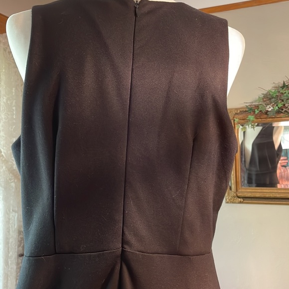 ELOQUII size 14 black, deep v front dress - Picture 4 of 8